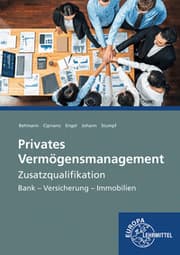 Cover von Privates Vermögensmanagement Zusatzqualifikation
