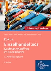 Cover von Fokus Einzelhandel 2025,3. Ausbildungsjahr