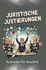 Cover von Juristische Justierungen - Das perfekte Geschenk für Weihnachten und Geburtstag für Männer, Frauen und Teenager