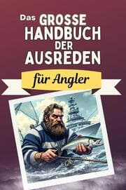Cover von Das große Handbuch der Ausreden für Angler - Das perfekte Geschenk für Erwachsene und Teenager für Weihnachten und Geburtstag