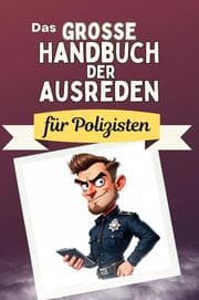 Cover von Das große Handbuch der Ausreden für Polizisten - Das perfekte Geschenk für Erwachsene und Teenager für Weihnachten und Geburtstag
