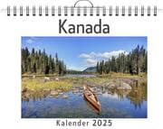 Cover von Kanada - (Wandkalender 2025, Kalender DIN A4 quer, Monatskalender im Querformat mit Kalendarium, das perfekte Geschenk)