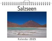 Cover von Salzseen - (Wandkalender 2025, Kalender DIN A4 quer, Monatskalender im Querformat mit Kalendarium, das perfekte Geschenk)