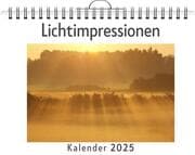 Cover von Lichtimpressionen - (Wandkalender 2025, Kalender DIN A4 quer, Monatskalender im Querformat mit Kalendarium, das perfekte Geschenk)