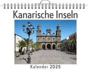 Cover von Kanarische Inseln - (Wandkalender 2025, Kalender DIN A4 quer, Monatskalender im Querformat mit Kalendarium, das perfekte Geschenk)