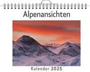 Cover von Alpenansichten - (Wandkalender 2025, Kalender DIN A4 quer, Monatskalender im Querformat mit Kalendarium, das perfekte Geschenk)