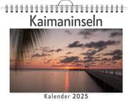 Cover von Kaimaninseln - (Wandkalender 2025, Kalender DIN A4 quer, Monatskalender im Querformat mit Kalendarium, das perfekte Geschenk)