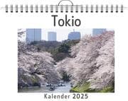 Cover von Tokio - (Wandkalender 2025, Kalender DIN A4 quer, Monatskalender im Querformat mit Kalendarium, das perfekte Geschenk)