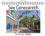 Cover von See Genezareth - (Wandkalender 2025, Kalender DIN A4 quer, Monatskalender im Querformat mit Kalendarium, das perfekte Geschenk)