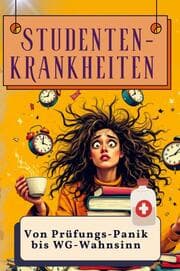 Cover von Studenten-Krankheiten - Genial lustiges Humorbuch - das perfekte Geschenk für Weihnachten und Geburtstag