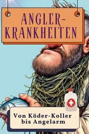 Cover von Angler-Krankheiten - Genial lustiges Humorbuch - das perfekte Geschenk für Weihnachten und Geburtstag
