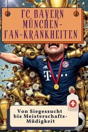 Cover von FC Bayern München-Fan-Krankheiten - Genial lustiges Humorbuch - das perfekte Geschenk für Weihnachten und Geburtstag