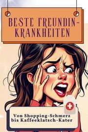 Cover von Beste Freundin-Krankheiten - Genial lustiges Humorbuch - das perfekte Geschenk für Weihnachten und Geburtstag