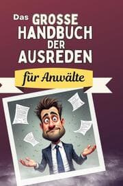 Cover von Das große Handbuch der Ausreden für Anwälte