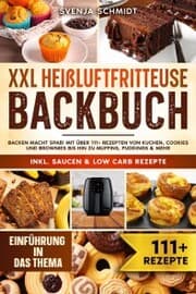 Cover von XXL Heißluftfritteuse Backbuch