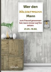 Cover von Wer den Wassermann Mann zum Freund gewonnen hat, kann immer auf ihn setzen