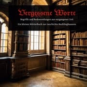 Cover von Vergessene Worte