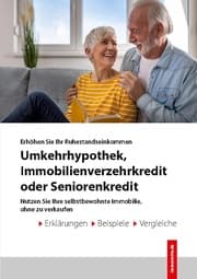 Cover von Umkehrhypothek - Immobilienverzehrkredit - Seniorenkredit