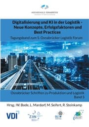 Cover von Digitalisierung und KI in der Logistik - Neue Konzepte, Erfolgsfaktoren und Best Practices
