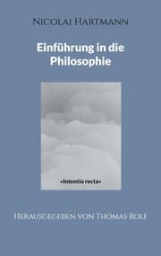 Cover von Nicolai Hartmann: Einführung in die Philosophie