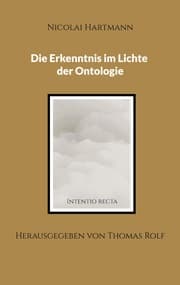Cover von Die Erkenntnis im Lichte der Ontologie