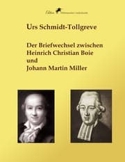 Cover von Der Briefwechsel zwischen Heinrich Christian Boie und Johann Martin Miller