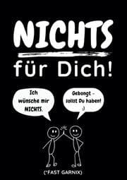 Cover von Nichts für Dich! (fast garnix)