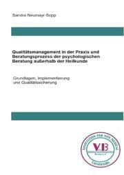 Cover von Qualitätsmanagement in Praxis und Beratungsprozess der psychologischen Beratung außerhalb der Heilkunde