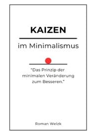 Cover von Kaizen im Minimalismus - Hardcover
