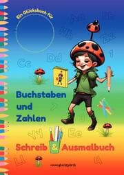 Cover von Buchstaben und Zahlen Schreib & Ausmalbuch