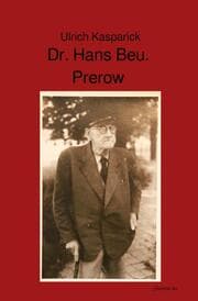 Cover von Dr. Hans Beu. Prerow