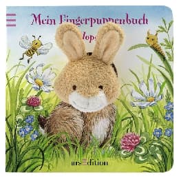 Cover von Mein Fingerpuppenbuch mit Hops Hase