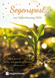 Cover von Segenspost zur Jahreslosung 2026