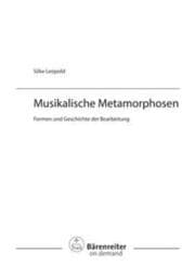 Cover von Musikalische Metamorphosen