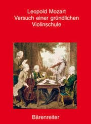 Cover von Versuch einer gründlichen Violinschule