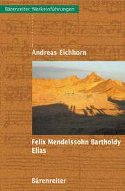 Cover von Felix Mendelssohn Bartholdy Elias