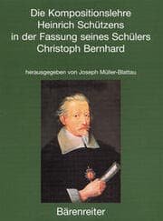 Cover von Die Kompositionslehre Heinrich Schützens in der Fassung seines Schülers Christoph Bernhard