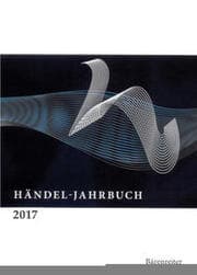 Cover von Händel-Jahrbuch