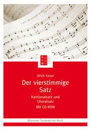 Cover von Der vierstimmige Satz