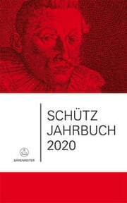 Cover von Schütz-Jahrbuch 2020/42. Jahrgang