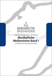 Cover von Musikalische Meilensteine 1