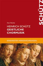 Cover von Heinrich Schütz. Geistliche Chormusik