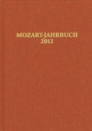Cover von Mozart-Jahrbuch / Mozart-Jahrbuch 2013