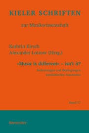 Cover von 'Music is different' - isn't it?