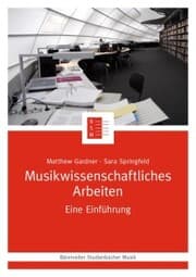 Cover von Musikwissenschaftliches Arbeiten