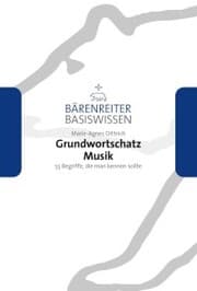 Cover von Grundwortschatz Musik