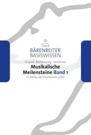 Cover von Musikalische Meilensteine, Band 1