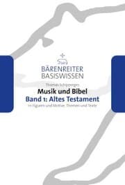 Cover von Musik und Bibel. Band 1: Altes Testament