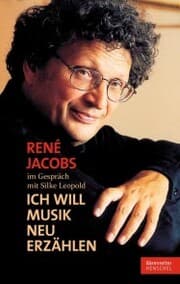 Cover von René Jacobs im Gespräch mit Silke Leopold