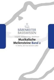 Cover von Musikalische Meilensteine, Band 2